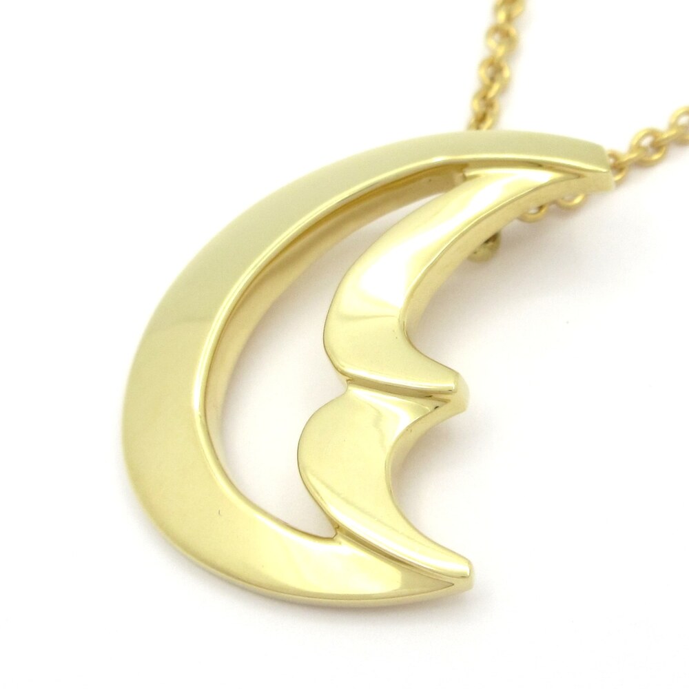 Tiffany & Co. Crescent Moon Necklace